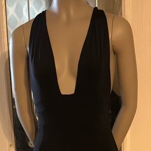 Black Midi Pencil Dress for Cocktail Events